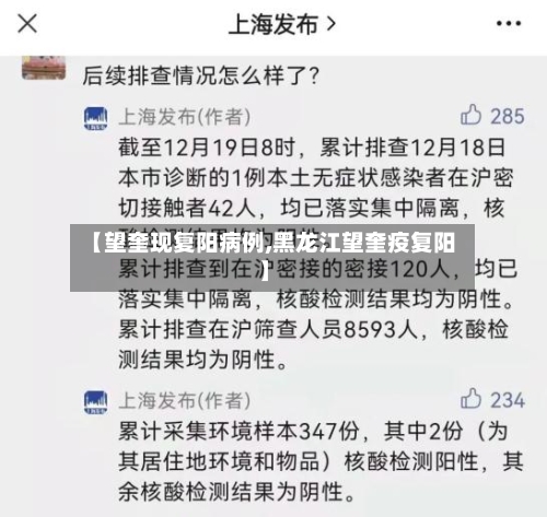 【望奎现复阳病例,黑龙江望奎疫复阳】-第2张图片