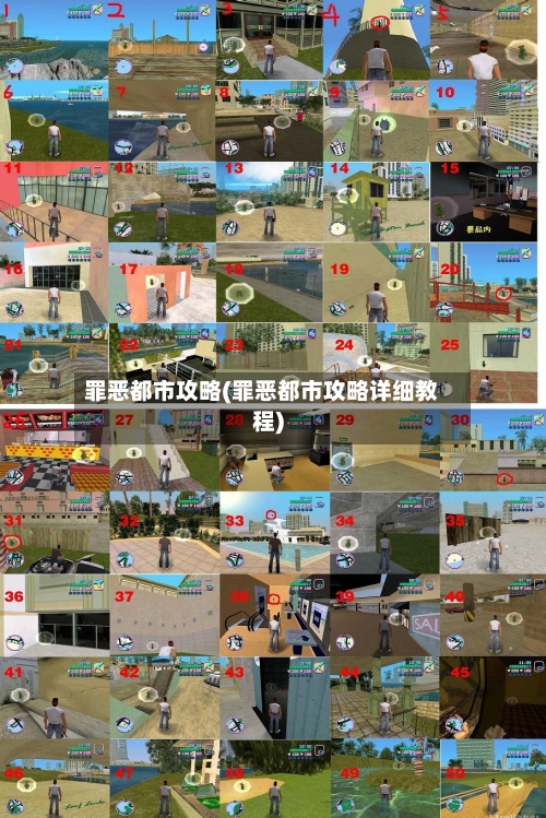 罪恶都市攻略(罪恶都市攻略详细教程)