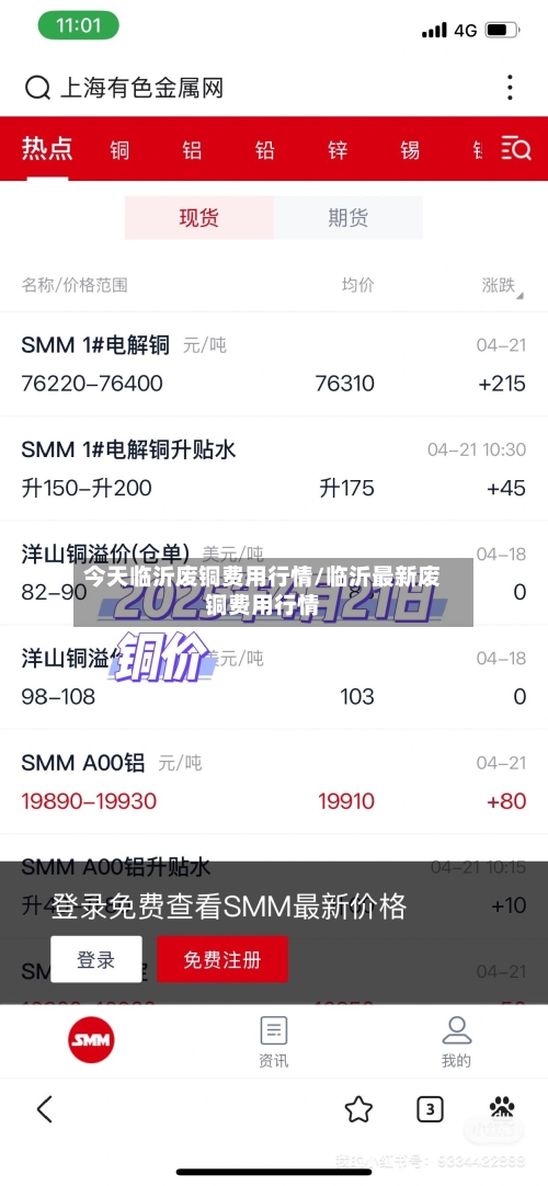 今天临沂废铜费用行情/临沂最新废铜费用行情-第3张图片