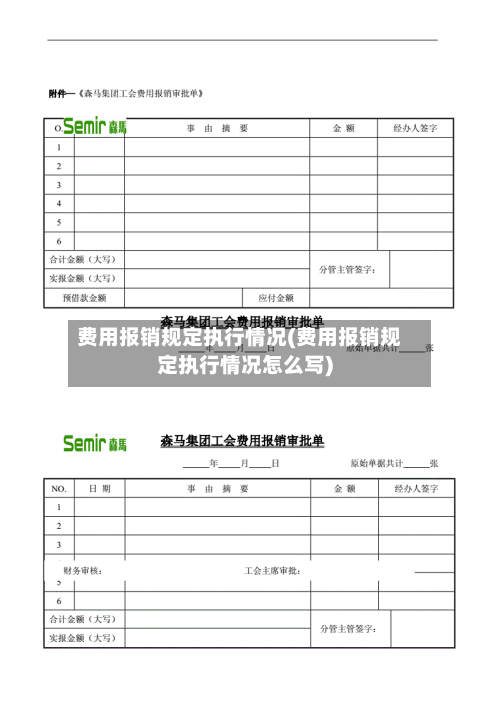 费用报销规定执行情况(费用报销规定执行情况怎么写)