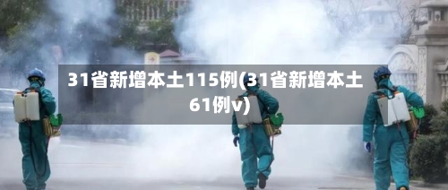 31省新增本土115例(31省新增本土61例v)-第2张图片