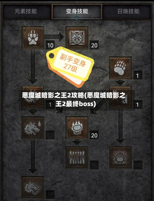恶魔城暗影之王2攻略(恶魔城暗影之王2最终boss)