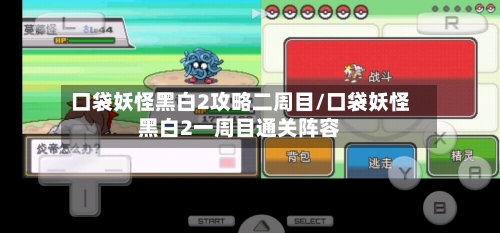 口袋妖怪黑白2攻略二周目/口袋妖怪黑白2一周目通关阵容-第3张图片