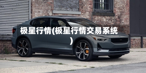 极星行情(极星行情交易系统)-第2张图片