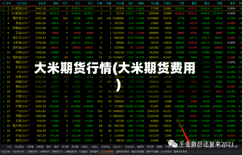 大米期货行情(大米期货费用)-第3张图片