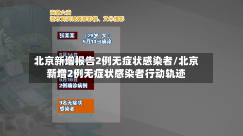 北京新增报告2例无症状感染者/北京新增2例无症状感染者行动轨迹