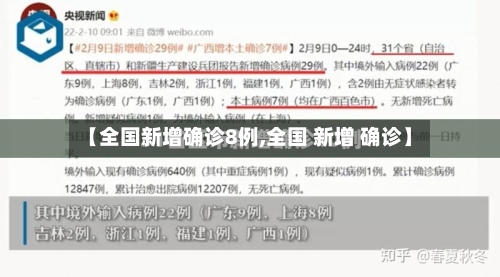【全国新增确诊8例,全国 新增 确诊】