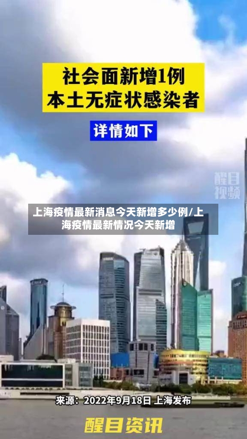上海疫情最新消息今天新增多少例/上海疫情最新情况今天新增