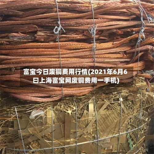 富宝今日废铜费用行情(2021年6月6曰上海富宝网废铜费用一手机)-第2张图片