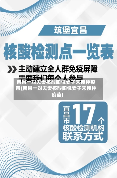 南昌一对夫妻核酸阳性妻子未接种疫苗(南昌一对夫妻核酸阳性妻子未接种疫苗)-第1张图片