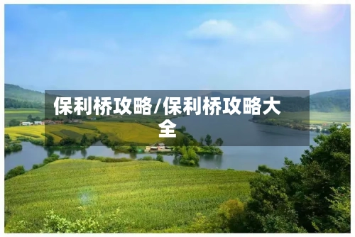 保利桥攻略/保利桥攻略大全-第2张图片