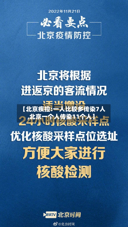 【北京疾控:一人比较多传染7人,北京一个人传染11个人】-第2张图片