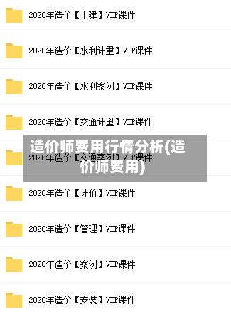 造价师费用行情分析(造价师费用)-第2张图片