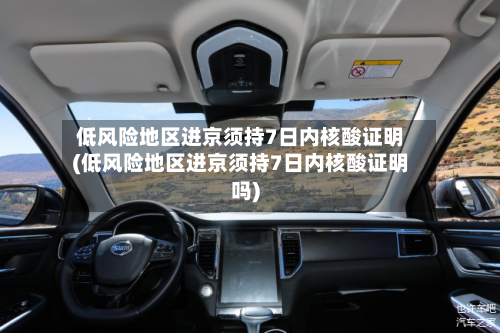 低风险地区进京须持7日内核酸证明(低风险地区进京须持7日内核酸证明吗)-第3张图片