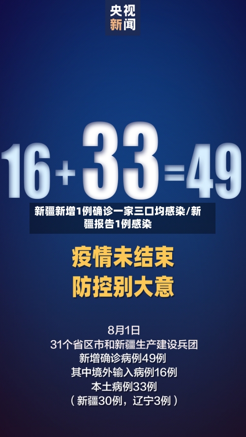 新疆新增1例确诊一家三口均感染/新疆报告1例感染-第3张图片
