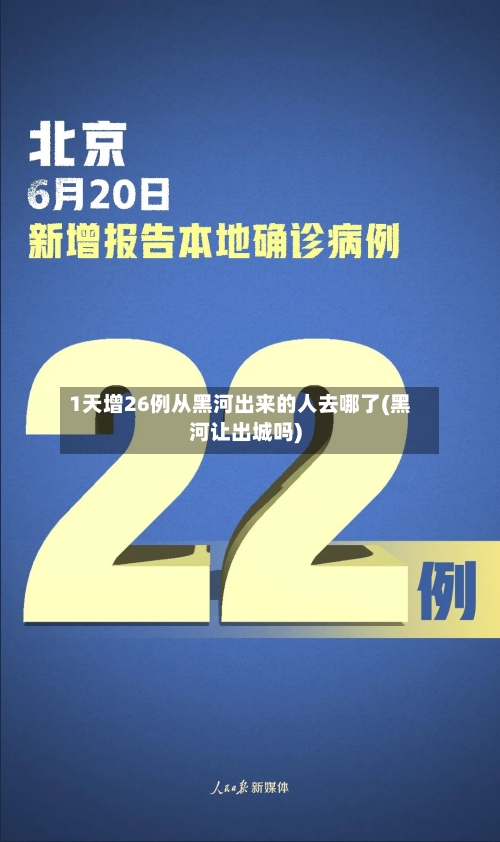 1天增26例从黑河出来的人去哪了(黑河让出城吗)