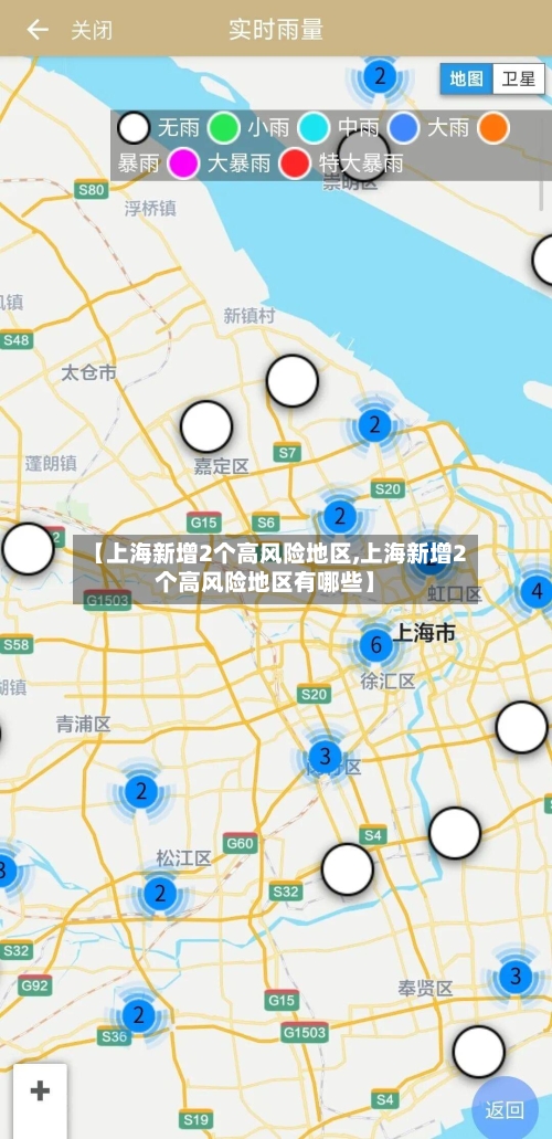 【上海新增2个高风险地区,上海新增2个高风险地区有哪些】-第2张图片