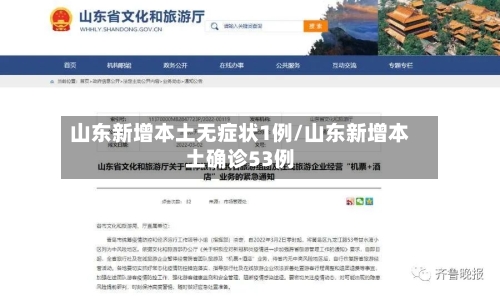 山东新增本土无症状1例/山东新增本土确诊53例-第2张图片