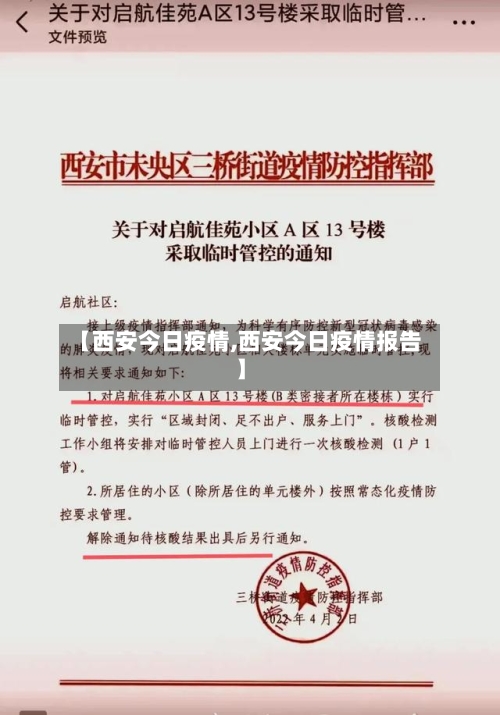 【西安今日疫情,西安今日疫情报告】