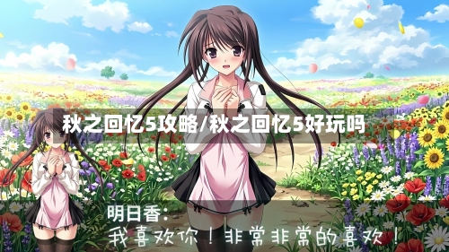秋之回忆5攻略/秋之回忆5好玩吗-第3张图片