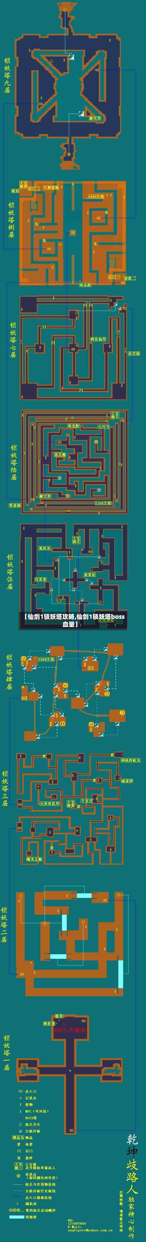 【仙剑1锁妖塔攻略,仙剑1锁妖塔boss血量】-第2张图片
