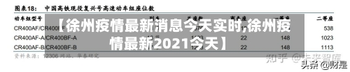 【徐州疫情最新消息今天实时,徐州疫情最新2021今天】-第2张图片