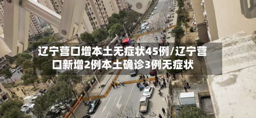 辽宁营口增本土无症状45例/辽宁营口新增2例本土确诊3例无症状-第2张图片