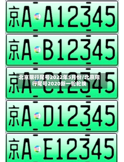 北京限行尾号2022年5月份/北京限行尾号2020新一轮轮换-第2张图片