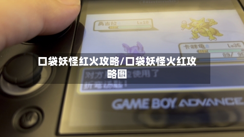 口袋妖怪红火攻略/口袋妖怪火红攻略图-第2张图片