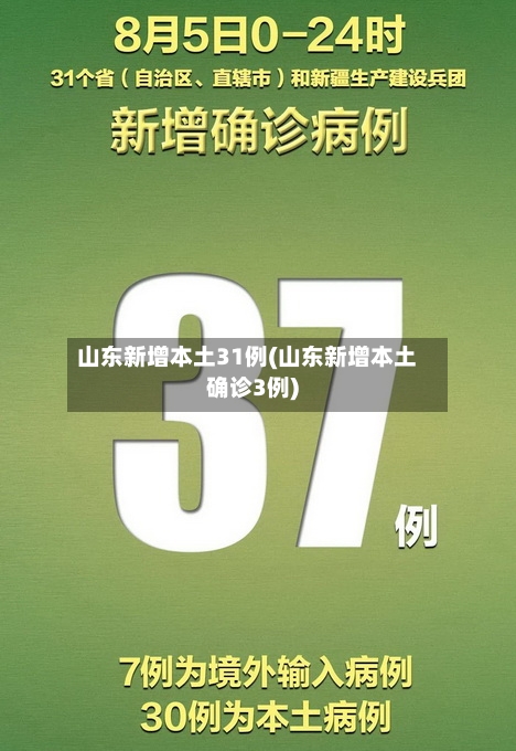 山东新增本土31例(山东新增本土确诊3例)-第3张图片
