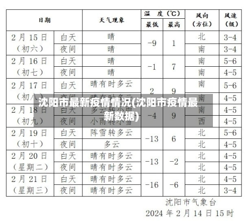 沈阳市最新疫情情况(沈阳市疫情最新数据)-第3张图片