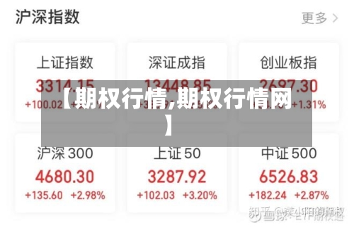 【期权行情,期权行情网】-第3张图片
