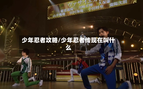 少年忍者攻略/少年忍者传现在叫什么-第1张图片