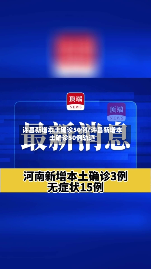 许昌新增本土确诊50例/许昌新增本土确诊50例轨迹-第1张图片