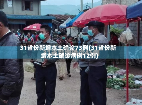 31省份新增本土确诊73例(31省份新增本土确诊病例12例)