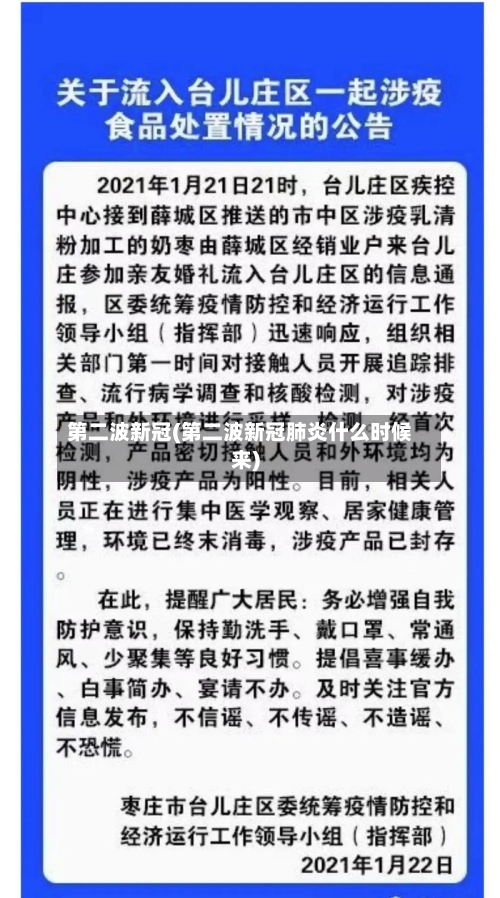 第二波新冠(第二波新冠肺炎什么时候来)-第3张图片