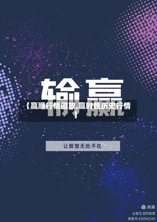 【赢顺行情回放,赢时胜历史行情】-第1张图片