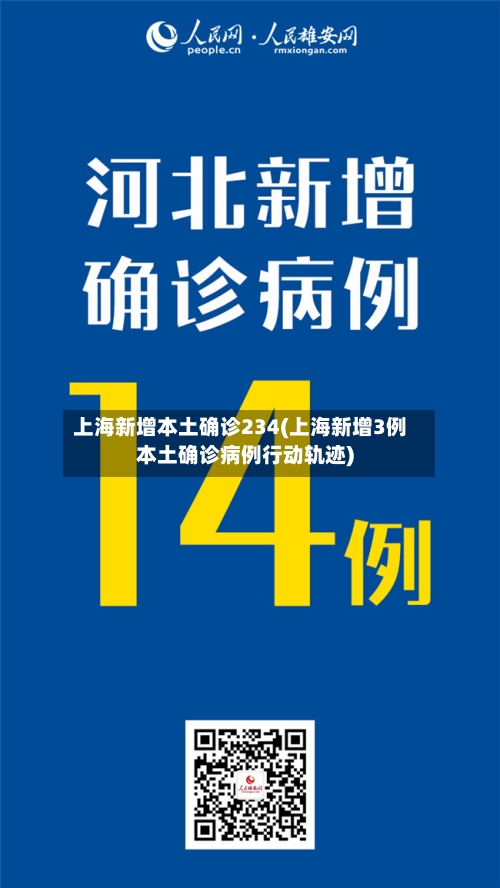 上海新增本土确诊234(上海新增3例本土确诊病例行动轨迹)-第2张图片