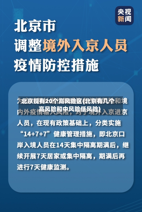 北京现有20个高风险区(北京有几个高风险和中风险低风险)-第2张图片