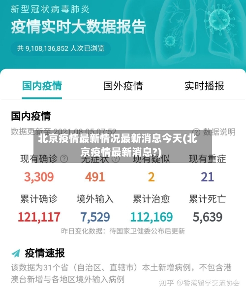 北京疫情最新情况最新消息今天(北京疫情最新消息?)-第2张图片