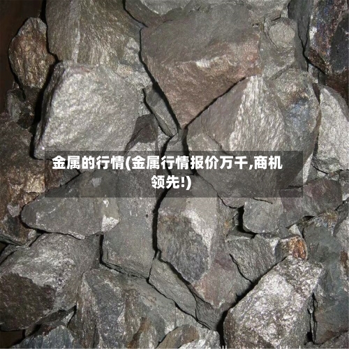 金属的行情(金属行情报价万千,商机领先!)-第2张图片