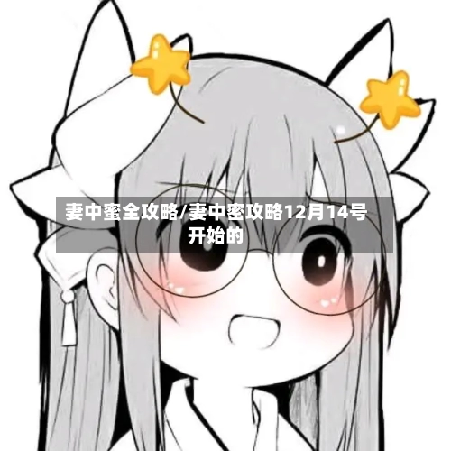 妻中蜜全攻略/妻中密攻略12月14号开始的-第1张图片