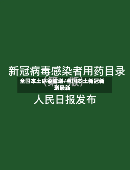 全国本土感染激增/全国本土新冠新增最新-第2张图片