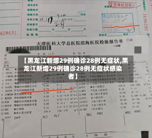 【黑龙江新增29例确诊28例无症状,黑龙江新增29例确诊28例无症状感染者】-第2张图片