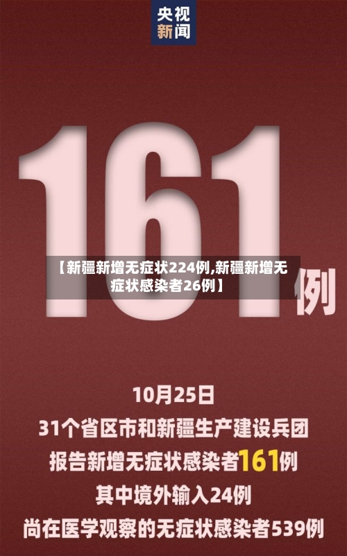 【新疆新增无症状224例,新疆新增无症状感染者26例】-第1张图片