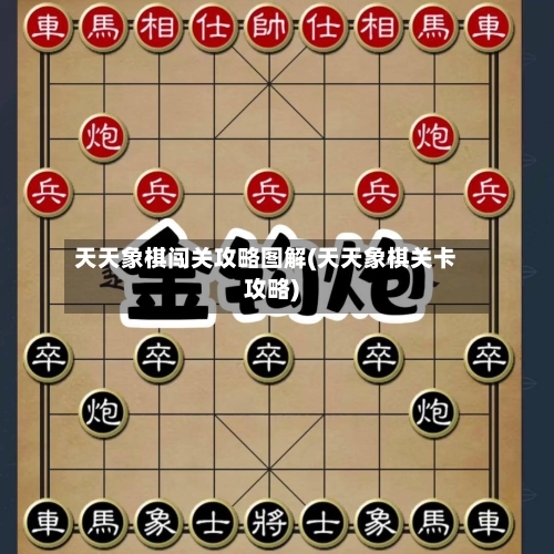 天天象棋闯关攻略图解(天天象棋关卡攻略)-第3张图片