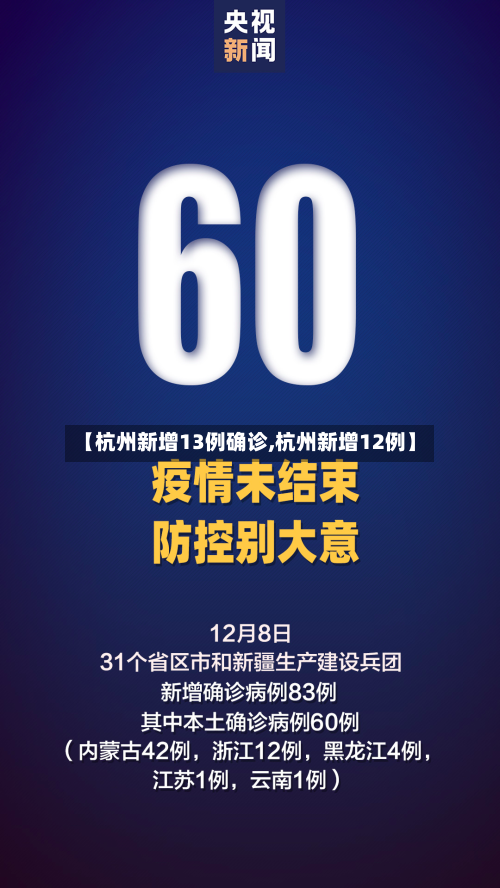 【杭州新增13例确诊,杭州新增12例】-第1张图片