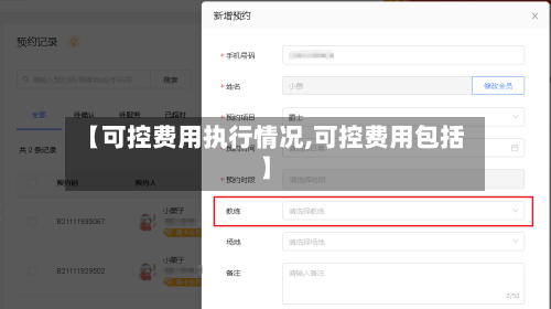 【可控费用执行情况,可控费用包括】