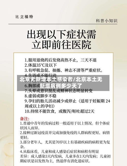 北京无新增本土感染者/北京本土无新增病例多少天了
