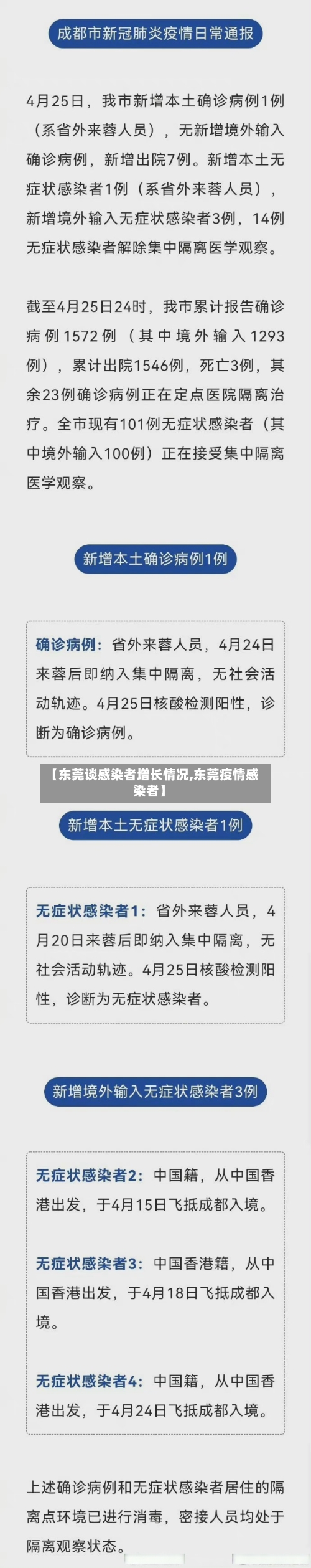 【东莞谈感染者增长情况,东莞疫情感染者】